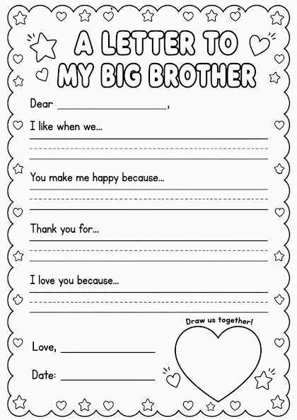 A Letter to My Big Brother