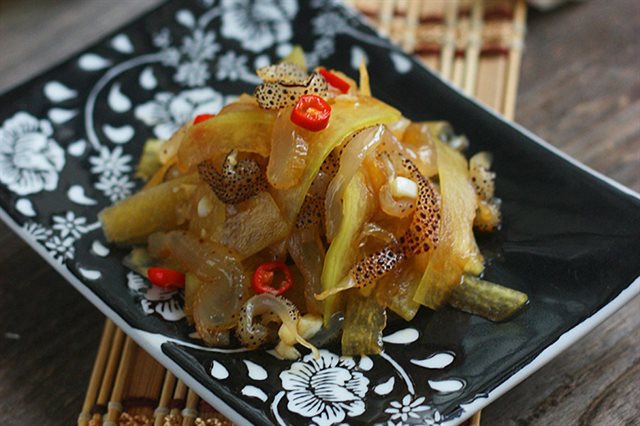 Nộm Sứa Dưa Hấu
