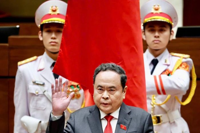 Lễ tuyên thệ nhậm chức của Chủ tịch Quốc hội khóa XVI Trần Thanh Mẫn - Báo Tri thức &amp; Cuộc sống
