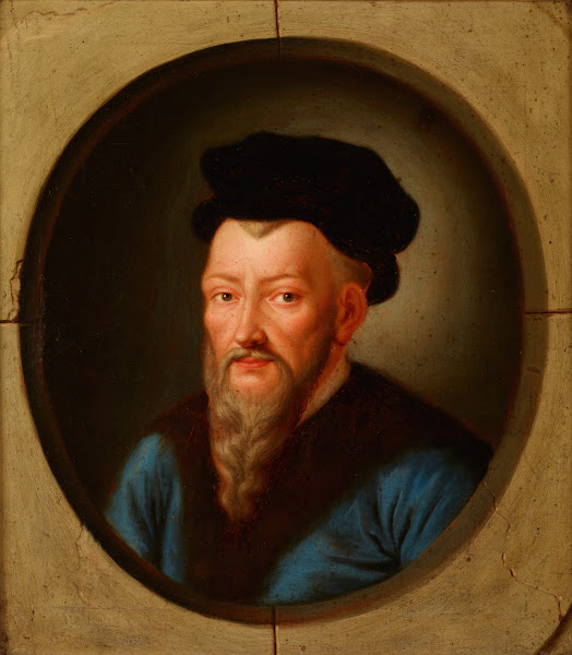 Portrait of Jan Herburt ca 15241577 Castellan of Sanok Starost of Przemyśl Secre