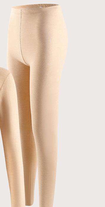 Warming thermo underwear set made of cashmere and silk