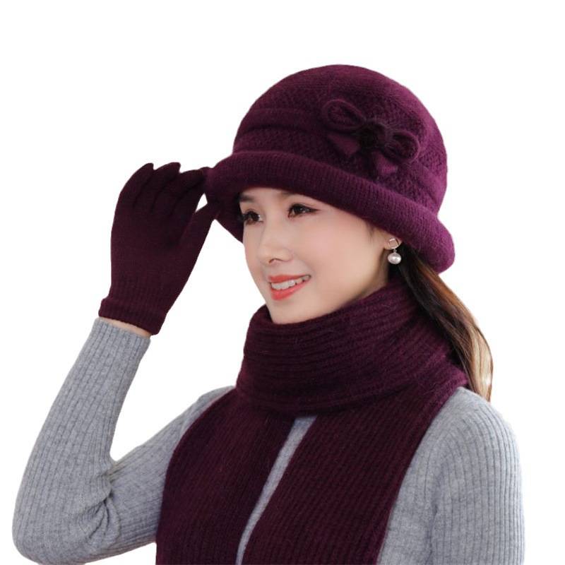 Warm Knitted Fisherman's Hat for Women
