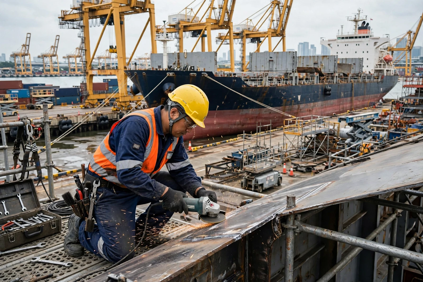 Jawatan Kosong Shipyard Worker di Tuas, Singapore