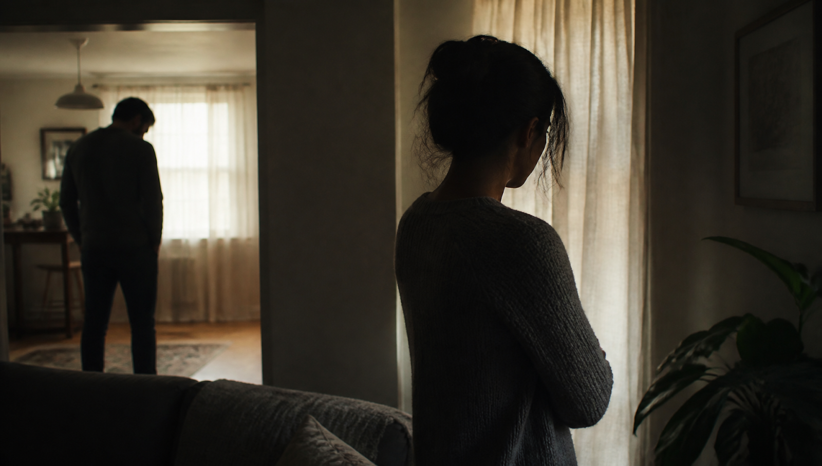 A Child of My Own review hero image with the film’s tense, intimate tone