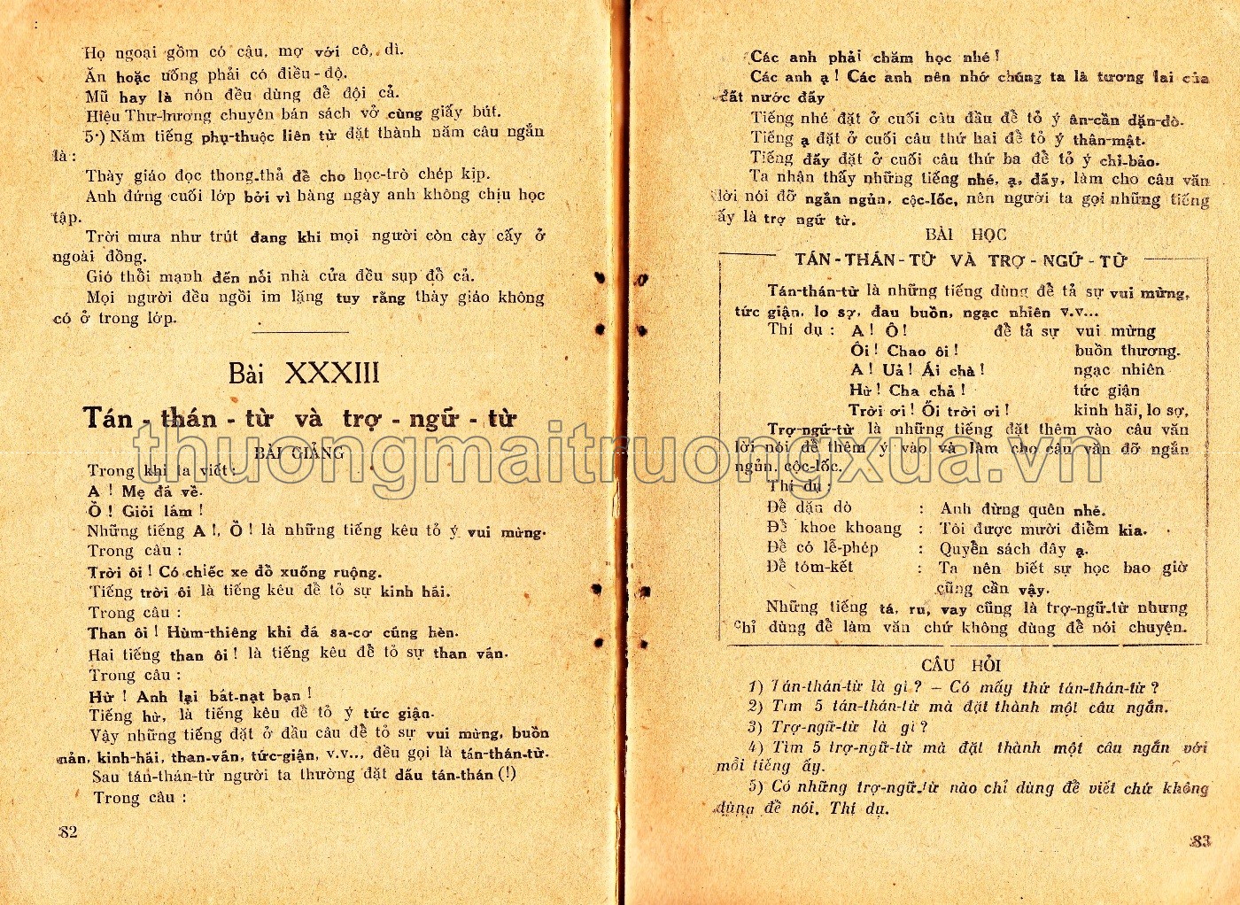 Văn phạm tiểu học lớp nhì, lớp nhất (1952) - Trang 21