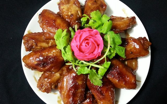 Cánh Gà Sốt Coca-Cola Ngon