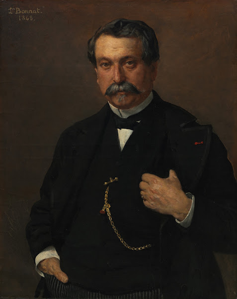 Portrait of Jean Léglise Merchant Mayor of Saint Martin de Seignanx 1868
