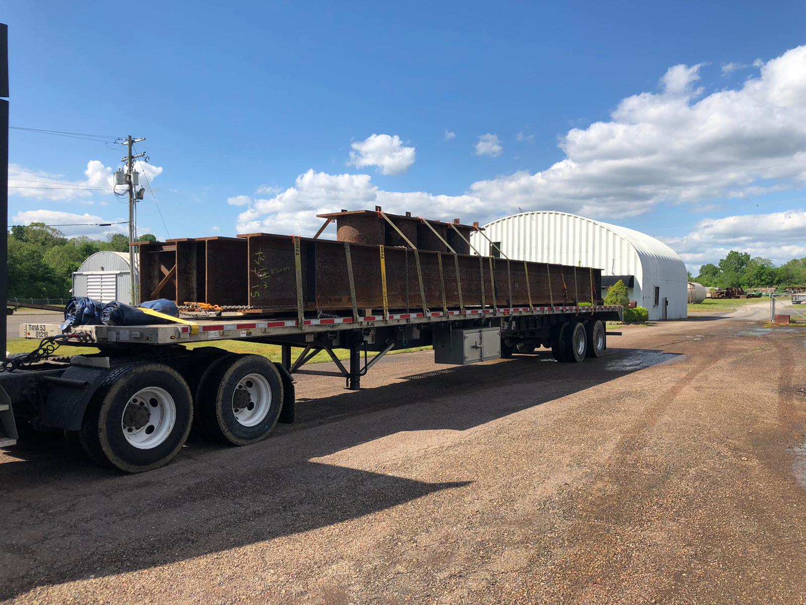Flatbed steel haul