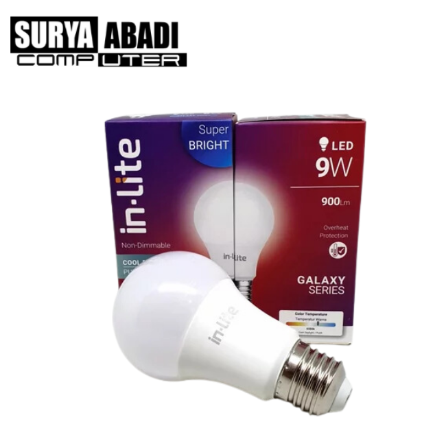 INLITE LED BULB 9W