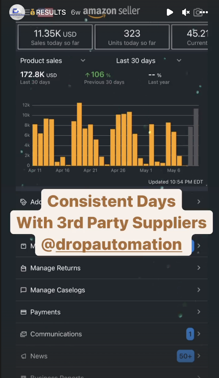 Omar sales screenshot