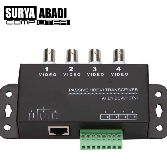 VIDEO BALUN 4 CHANNEL
