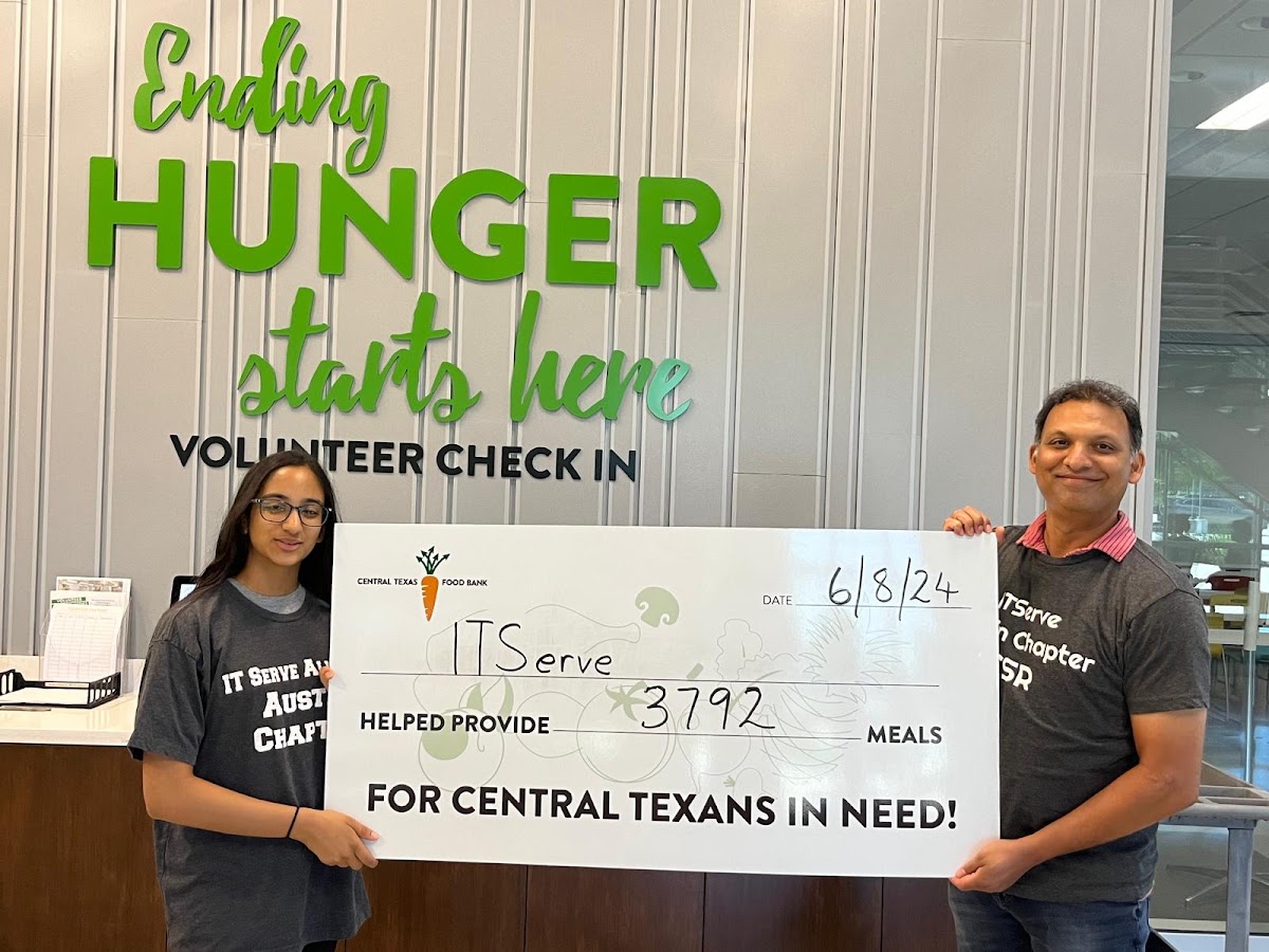ITServe Austin Chapter Central Texas Food Bank Volunteer Activity