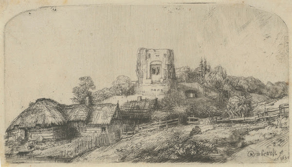 Landscape with a square Tower 1650