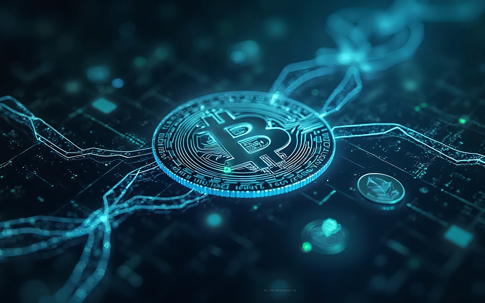 Technology Bitcoin Wallpaper