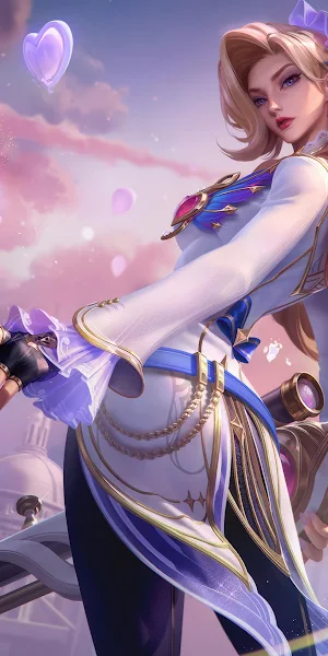 Charlotte Honor Of Kings Valentine 4K Wallpaper Background