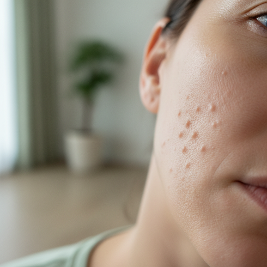 📢 얼굴에 난 오돌토돌한 것, 그냥 둬도 될까요?
