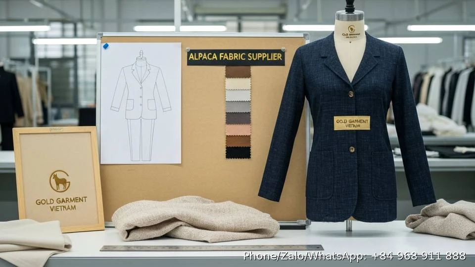 Alpaca Fabric Supplier - Gold Garment Vietnam