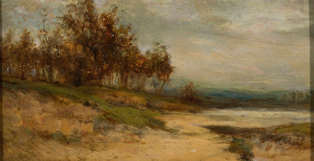 Landscape with a bunch of trees 1879