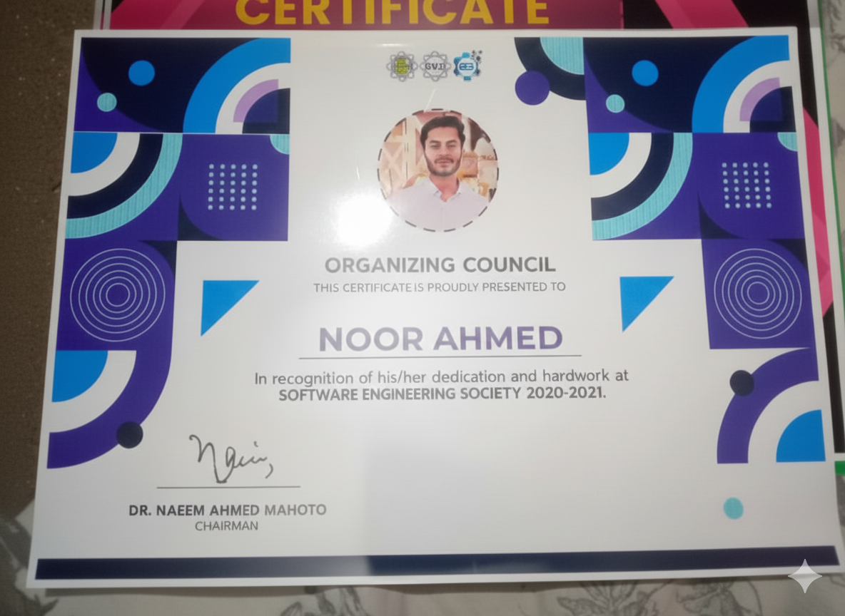 SES Certificate