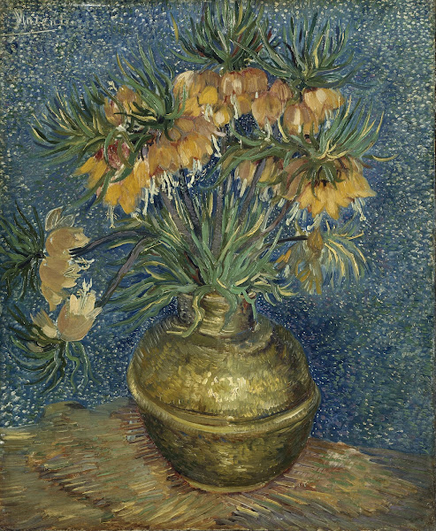 Imperial Fritillaries in a Copper Vase 1887