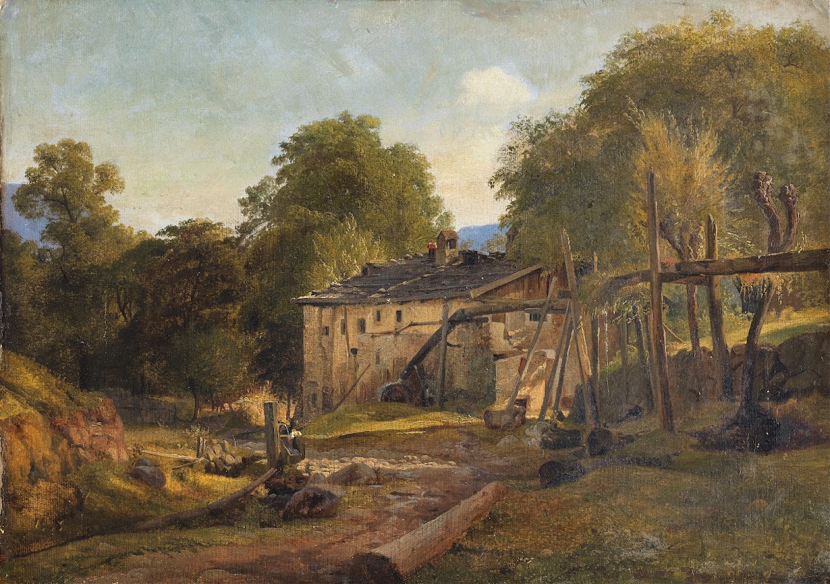 Tyrolean Landscape Study circa 1836