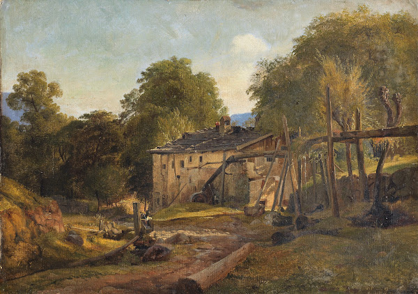 Tyrolean Landscape Study circa 1836