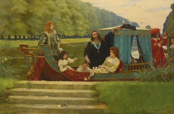 An Afternoon at Hampton Court 1892