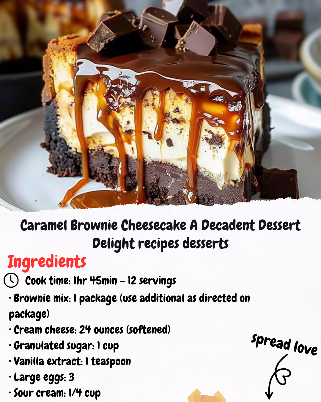 Caramel Brownie Cheesecake A Decadent Dessert Delight recipes desserts