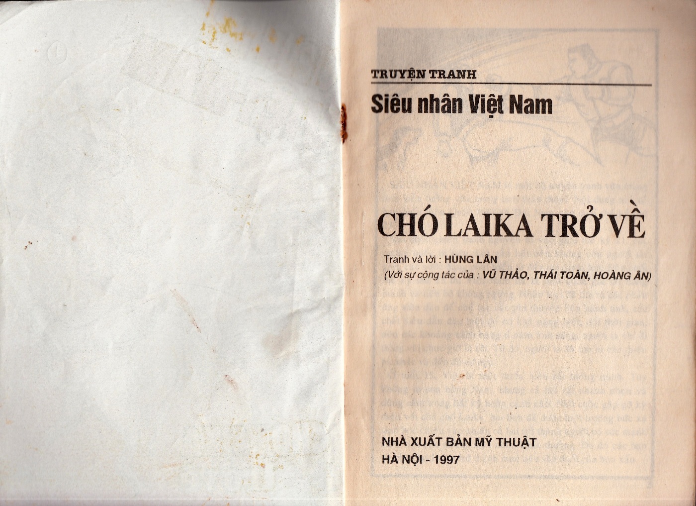 Chó Laika trở về - Trang 1