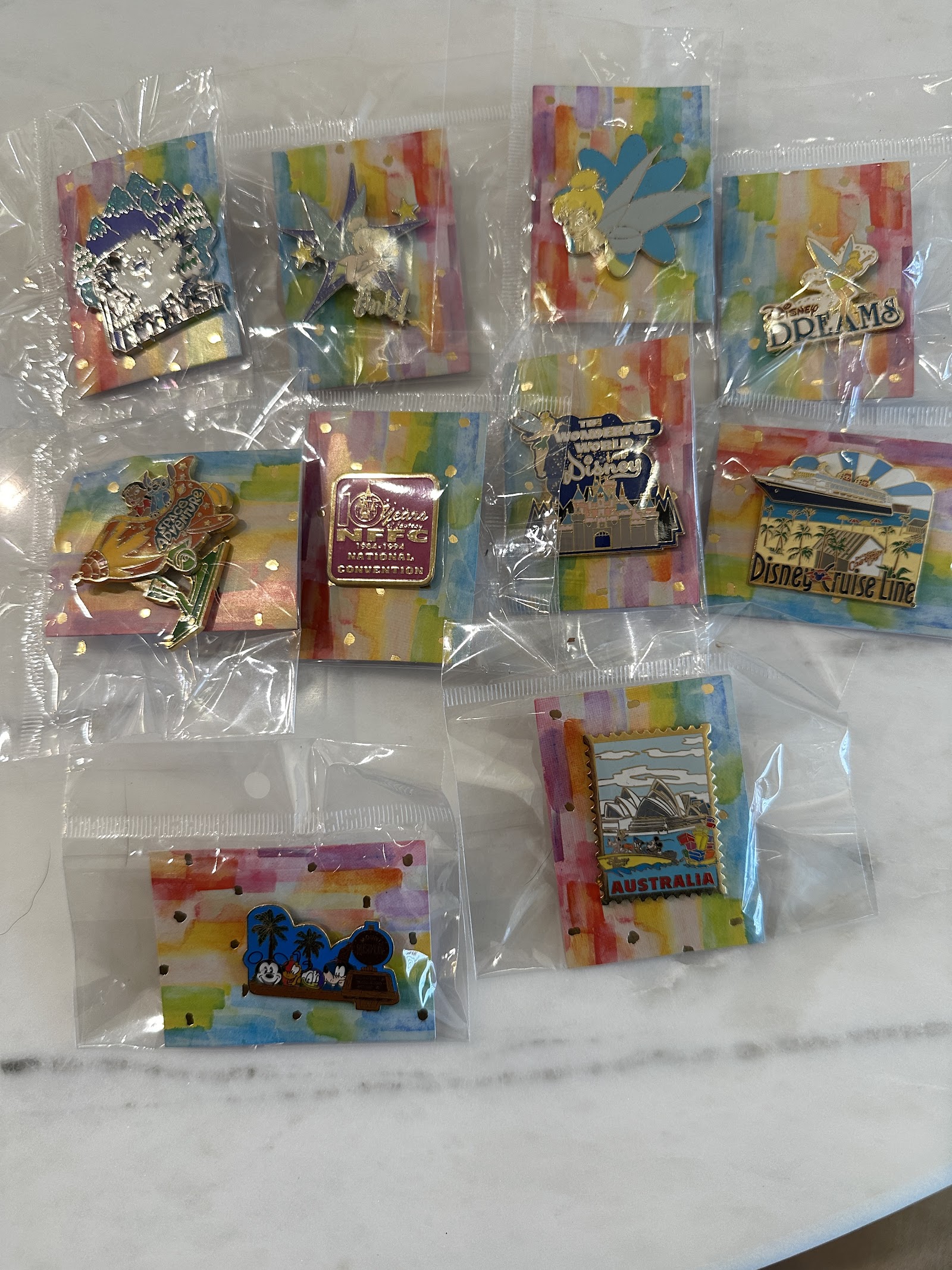 Disney Parks official enamel and metal trading pin, approximately 1.5 inches, from the 2000s