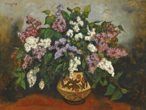 Bouquet Of Lilacs 1938