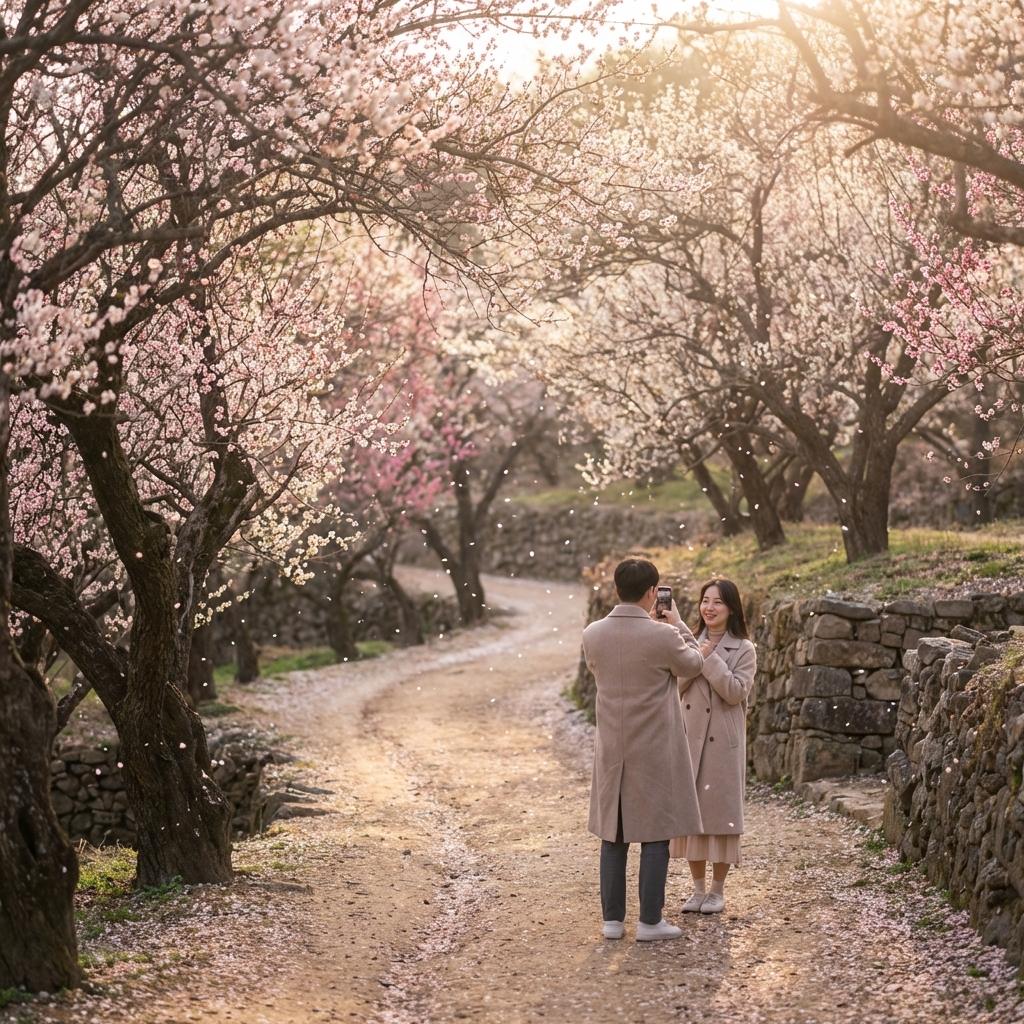 현지인만 아는 광양 매화 축제 숨은 명당 3곳! 인생샷 100장 보장!