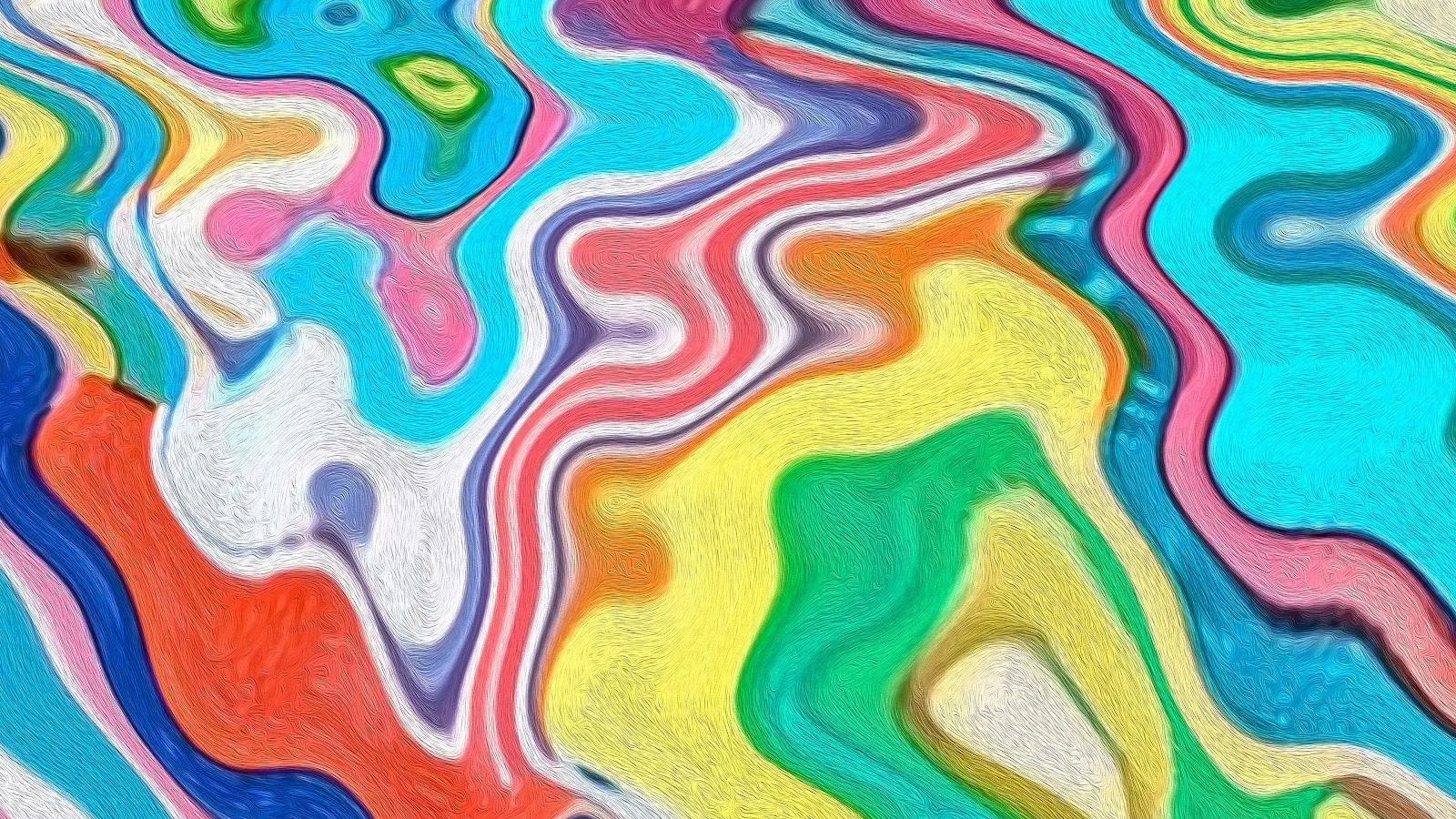 Abstract, Colorful, Shapes, Cyan 4K Desktop, iPhone Wallpaper Background