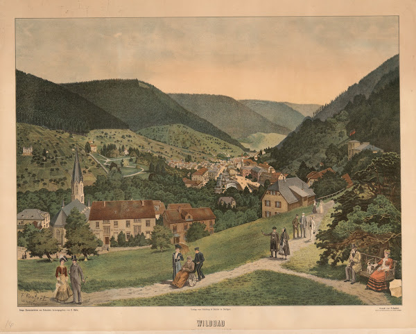 Wildbad in the Black Forest 1905