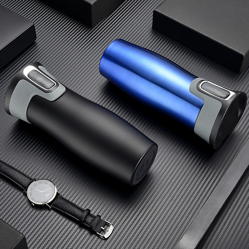 Double-walled stainless steel insulated cup
