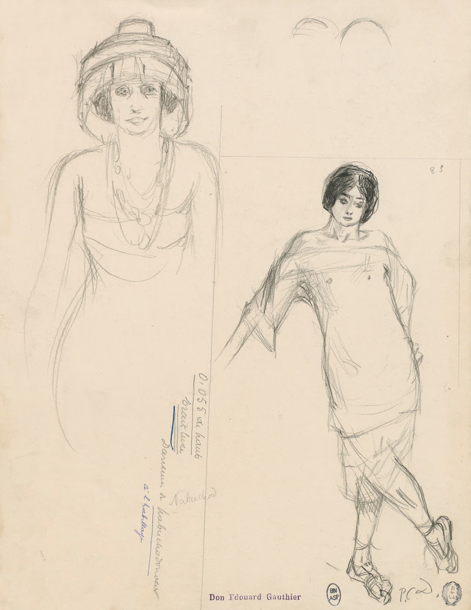 Mannequins De Paul Poiret Danseuses Dans Nabuchodonosor