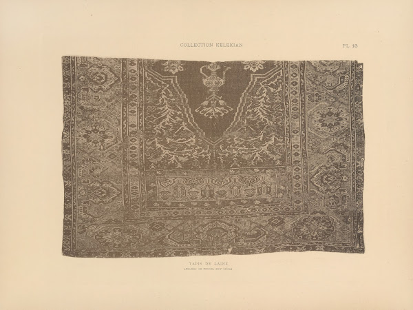 La collection Kelekian Etoffes  tapis dOrient  de Venise Pl013 1900