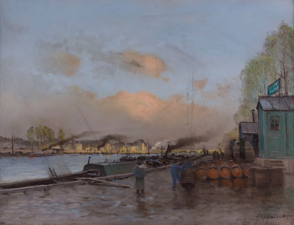 Le quai de Bercy 1895