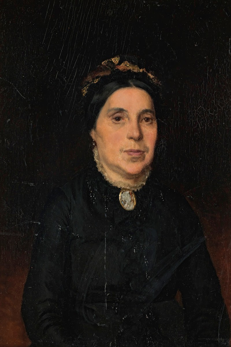 Portrait of Ignaz Deutschs Wife 1886