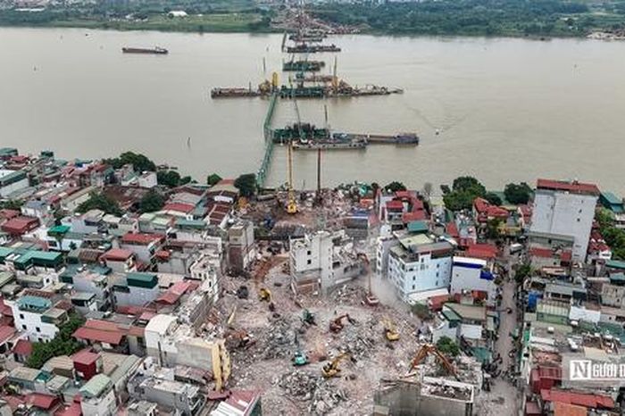 Hà Nội: Quyết liệt giải phóng mặt bằng để làm cầu Trần Hưng Đạo - Tạp chí Người Đưa Tin