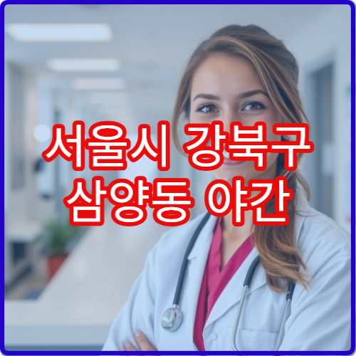 서울시 강북구 삼양동 야간 산부인과 갱년기·호르몬 관리 병원
