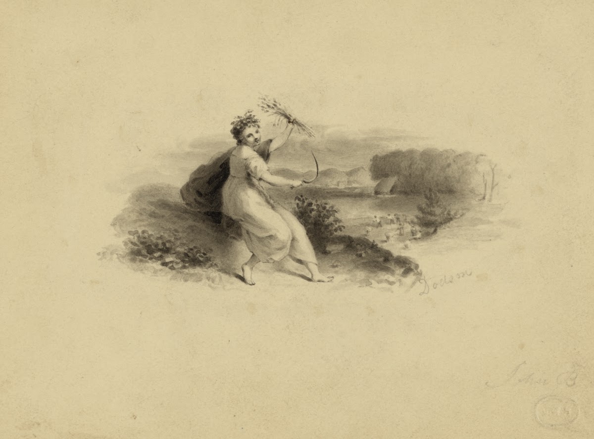 Study for bank note vignette