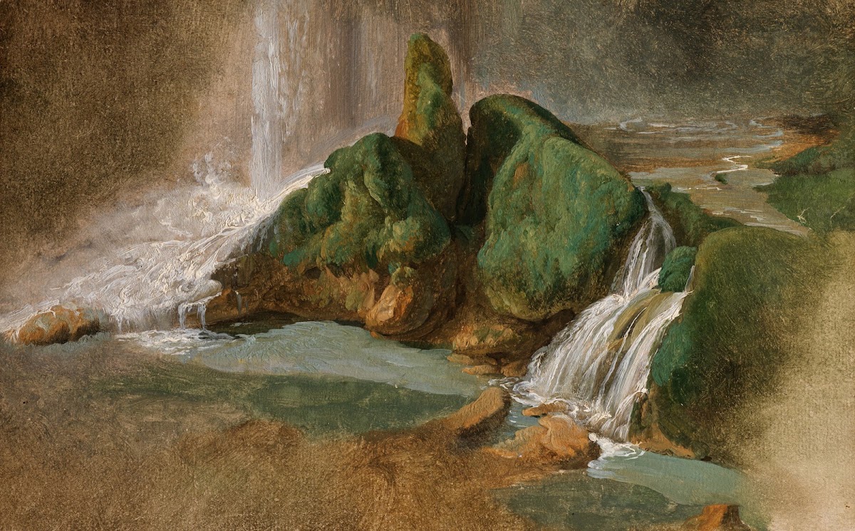 In der Neptunsgrotte bei Tivoli 1790