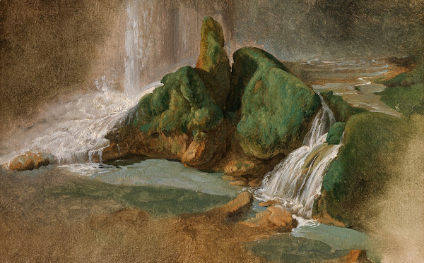 In der Neptunsgrotte bei Tivoli 1790