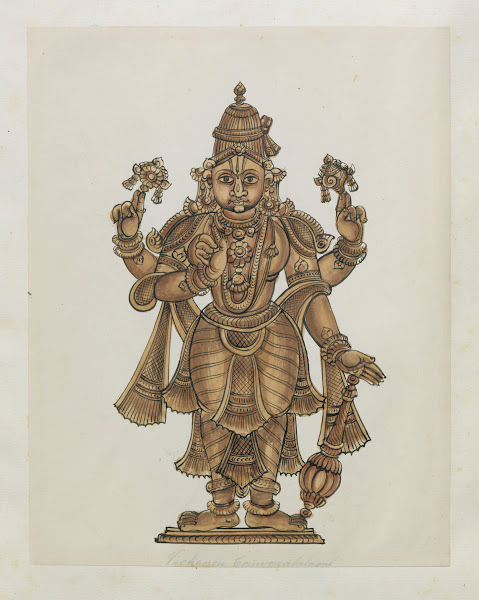 Paintings from the Chidambaram Shrine Pl021 1820 1830