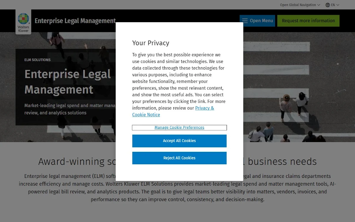 Captura de wkelmsolutions.com