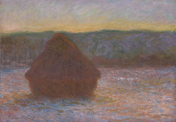 Stack of Wheat Thaw Sunset 1890 91