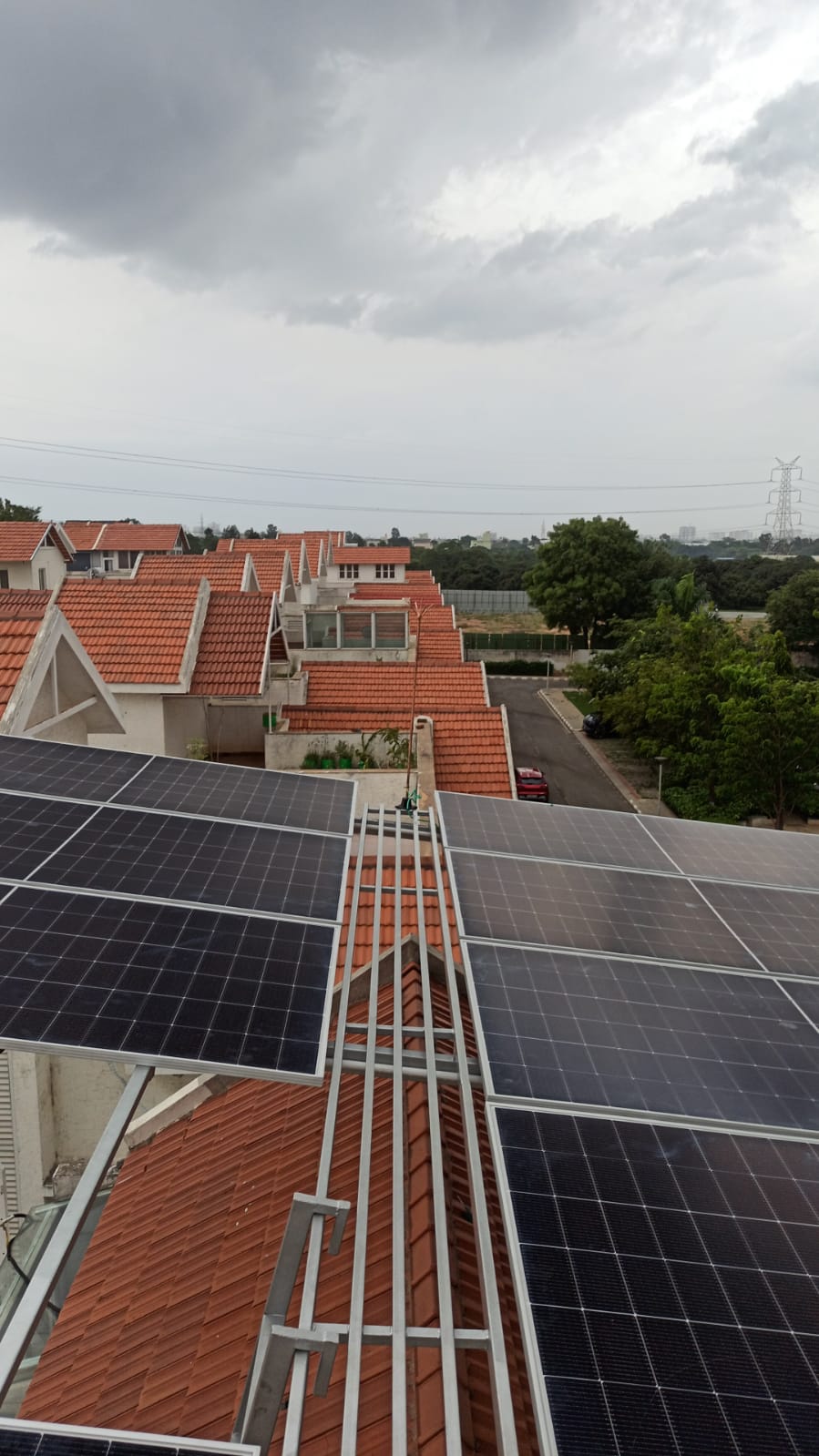 Solar installation at Prestige Augusta Golf Village
