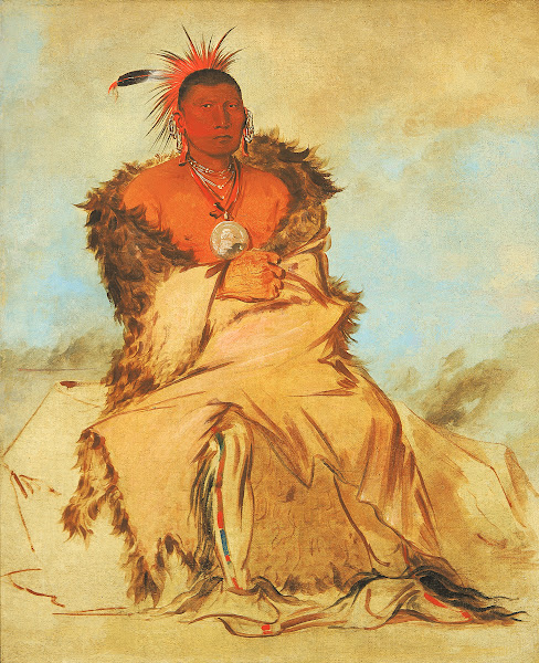 Loo Rá Wée Re Coo Bird That Goes To War a Tapage Pawnee 1832