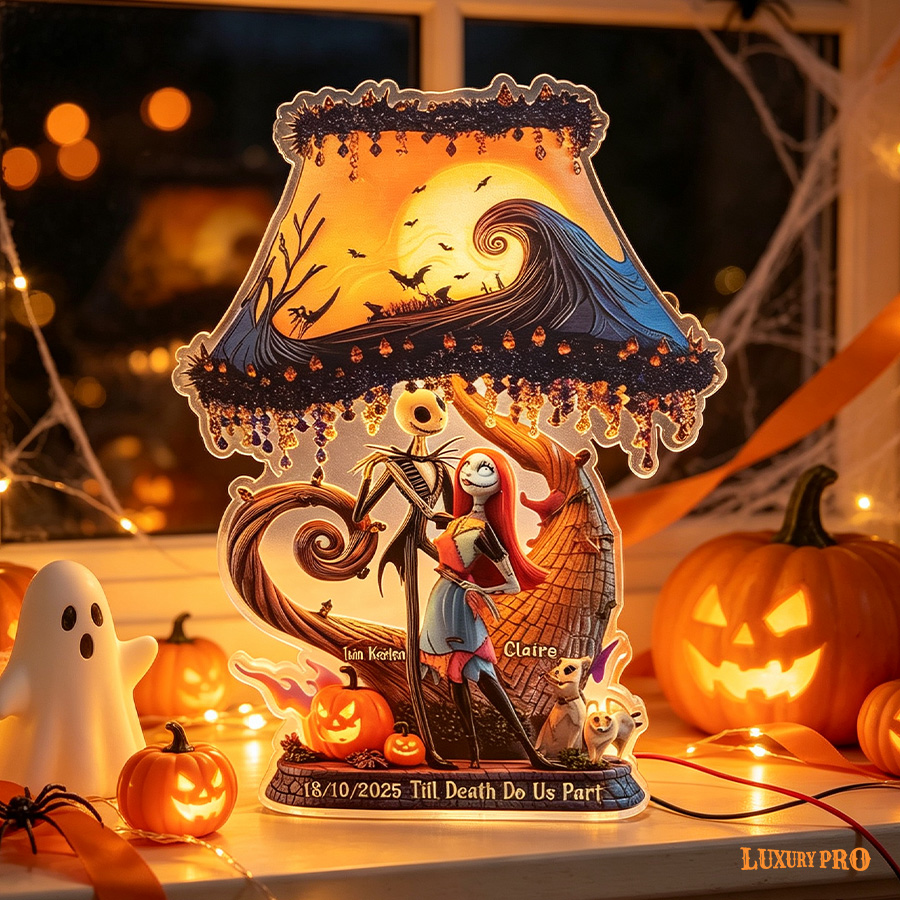 Double - layer acrylic Ornament with Light